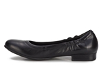 Ros Hommerson Tess 75125 - Women's Comfort Dress Slip on Flat Shoe: Black Leather