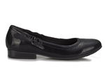 Ros Hommerson Tess 75125 - Women's Comfort Dress Slip on Flat Shoe: Black/Lizard