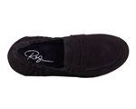 Ros Hommerson Trish 75126 - Women's Casual Comfort Slip on Shoe: Black/Suede