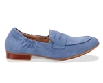 Ros Hommerson Trish 75126 - Women's Casual Comfort Slip on Shoe: Blue/Suede