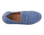 Ros Hommerson Trish 75126 - Women's Casual Comfort Slip on Shoe: Blue/Suede