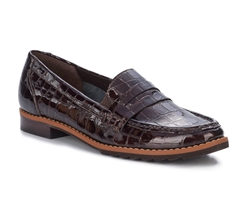 Ros Hommerson Winnie II 75099 - Women's Casual Comfort Slip on Shoe: Brown/Croc