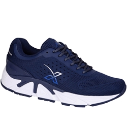 Xelero Shoes Genesis II X31344 Men's Comfort Orthopedic Athletic Shoe: Navy