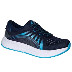 Xelero Shoes Steadfast II X92404 Women's Athletic Shoe - Extra Depth: Navy