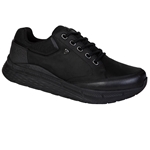 Xelero Shoes Zurich X51200 Men's Comfort Orthopedic Casual and Walking Shoe: Black