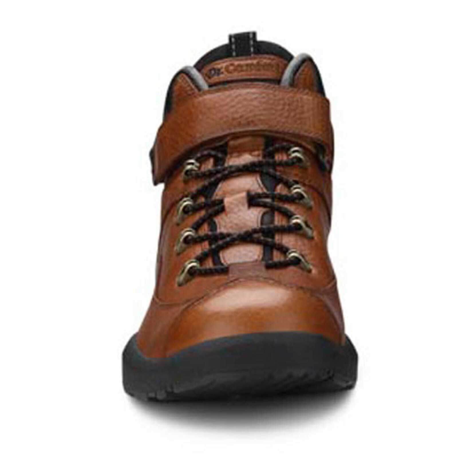 Dr. Comfort Men's Ranger Diabetic Shoes - Chestnut - American Q