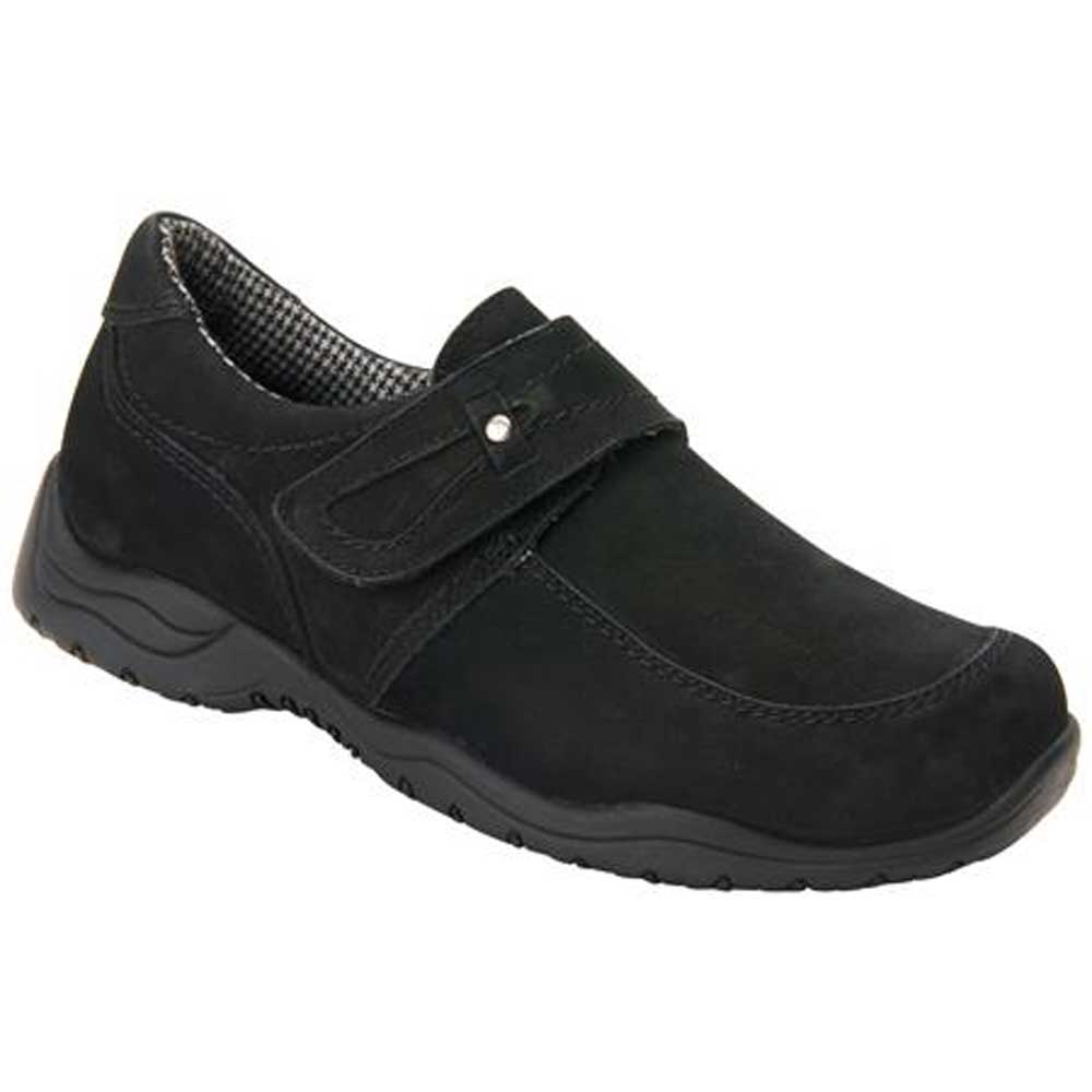 Drew Shoes good Antwerp 14331 Women's Casual Shoe 7.5 Leather Black